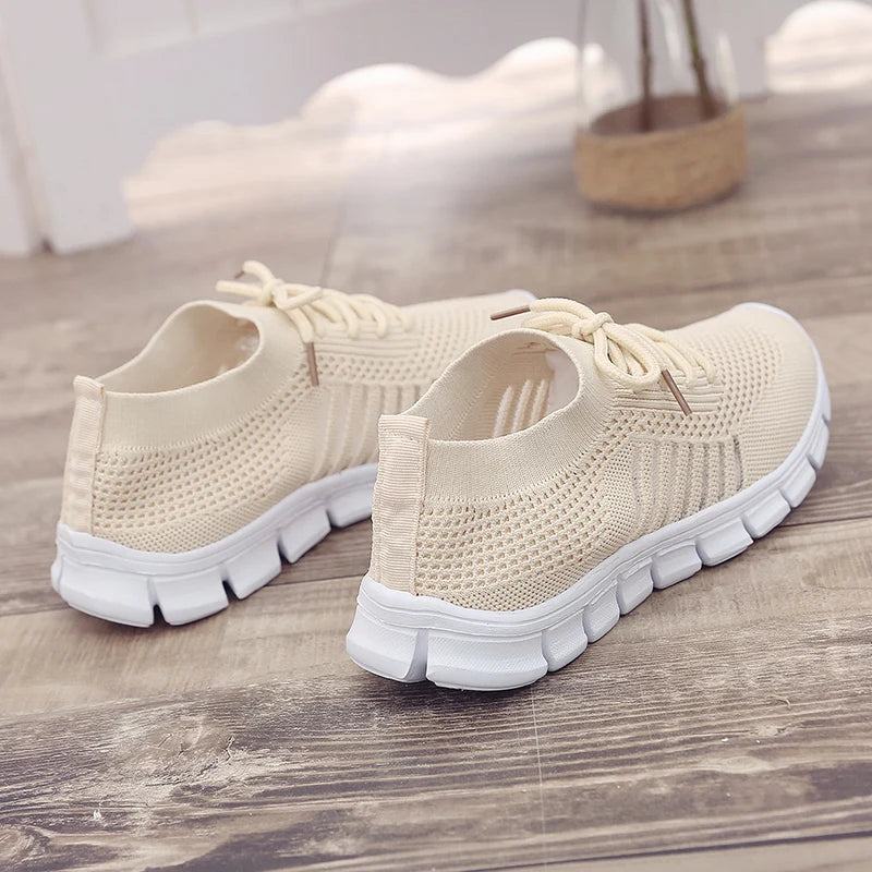 Women Mesh Breathable Shoes Slip onSneakers
