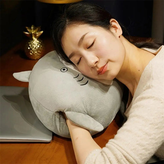 Companion Adorable Cartoon Fox Bunny Doll Soft Sofa Throw Pillow