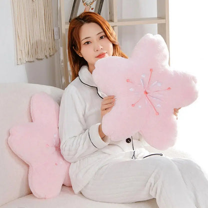 Cherry Blossom Plush Pillows