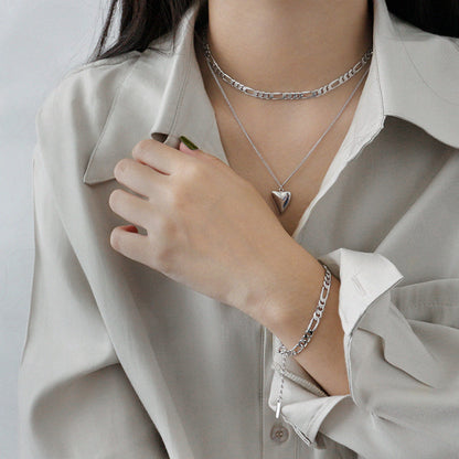Forever Link Bracelet – Solid 925 Sterling Silver