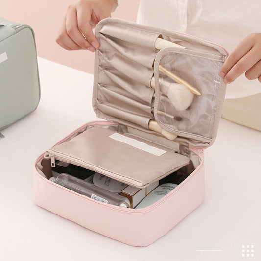 Compartment Makeup Bag