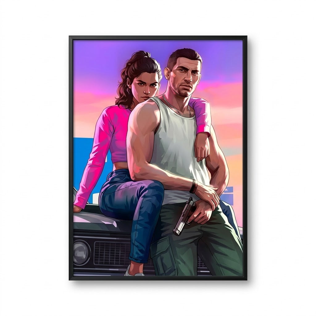 Vice City Legends Gaming Wall Posters