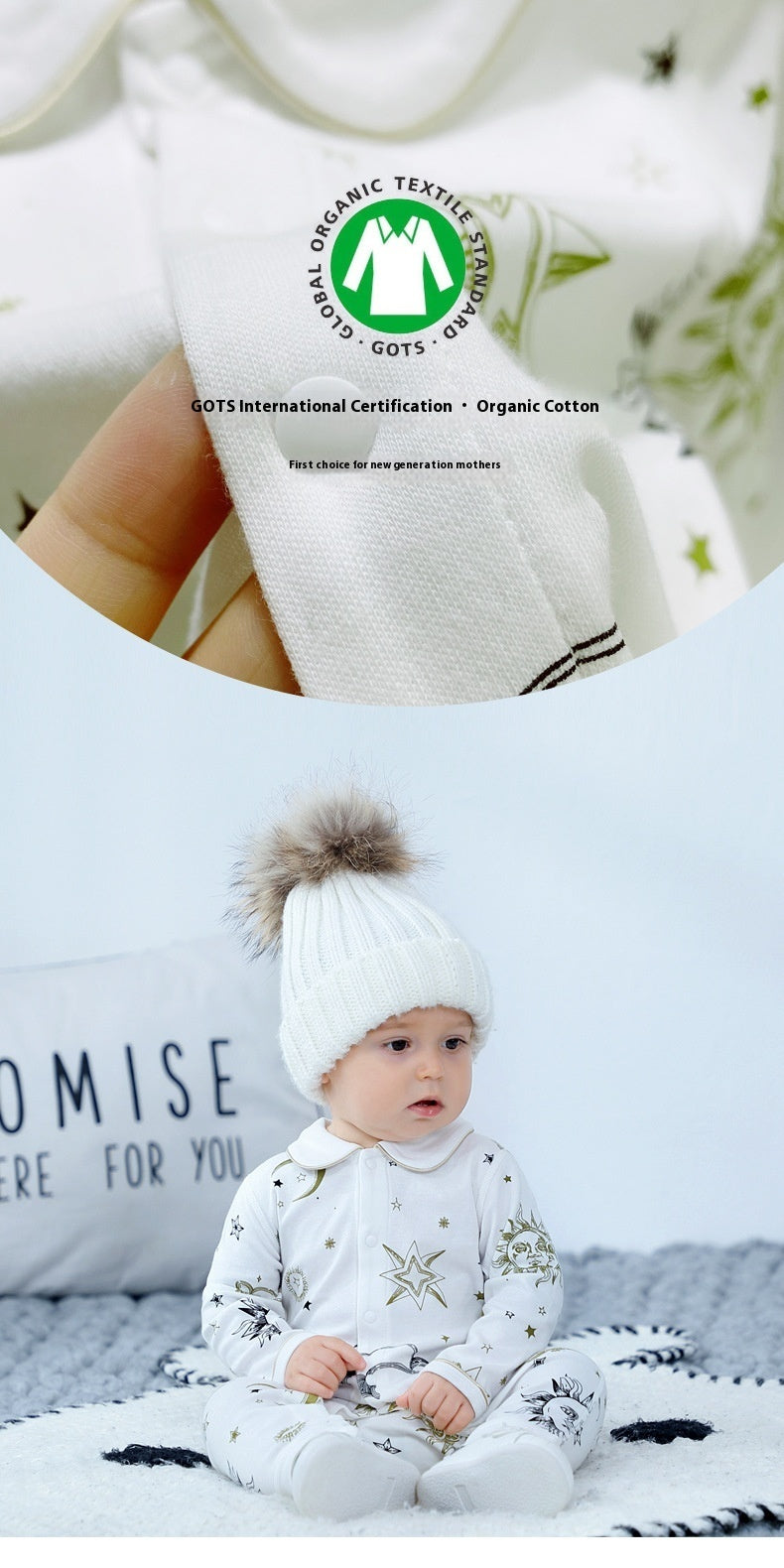 Baby Jumpsuit Newborn Class A Pure Cotton