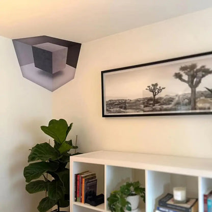 Impossible Corners Illusion Wall Art