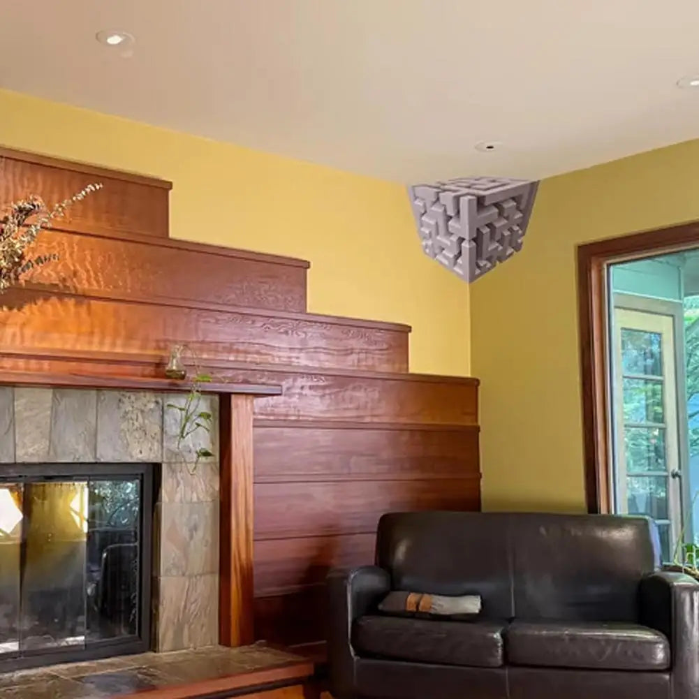 Impossible Corners Illusion Wall Art