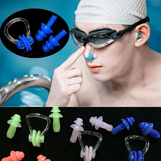 AquaGuard Silicone Ear and Nose Protector