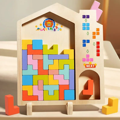 Colorful Kids' Puzzle Blocks