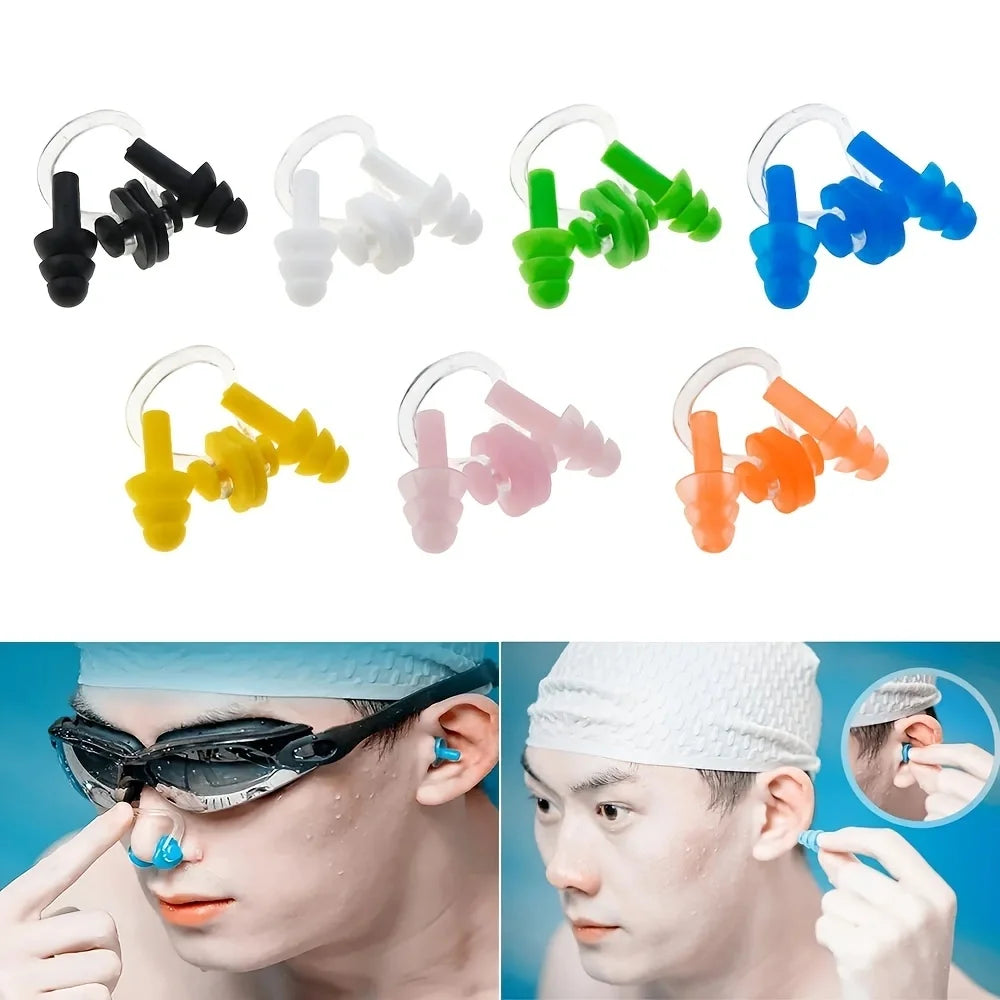AquaGuard Silicone Ear and Nose Protector