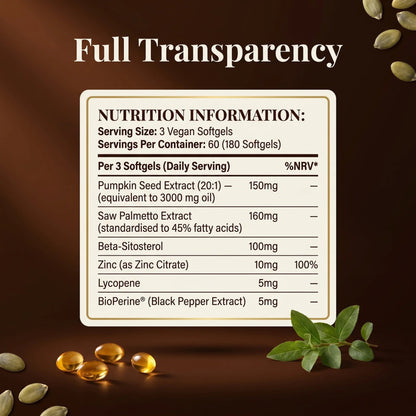 Pumpkin & Saw Palmetto Hair Support