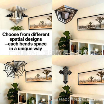 Impossible Corners 3D Wall Art