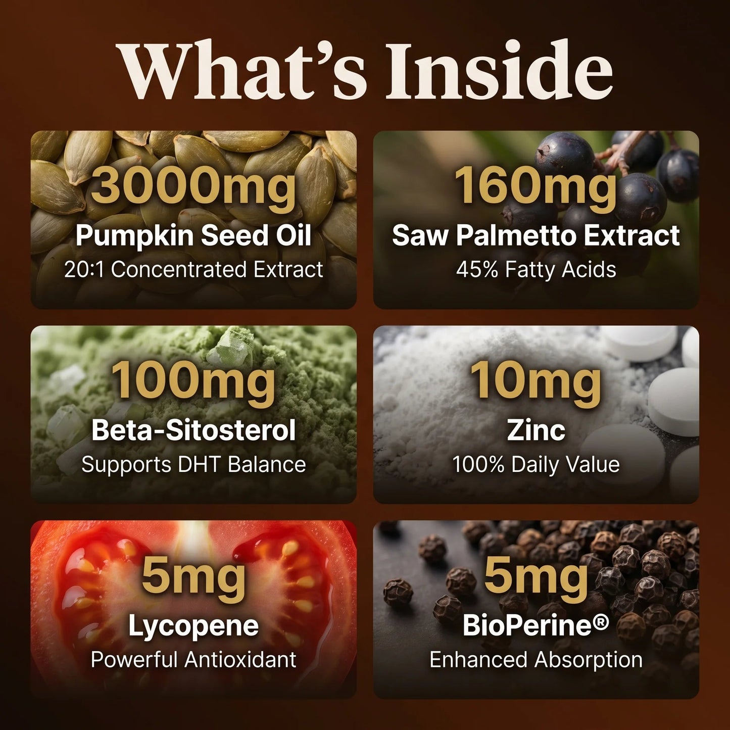 Pumpkin & Saw Palmetto Hair Support