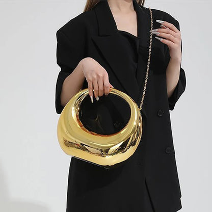 Moon Glow Acrylic Clutch Bag