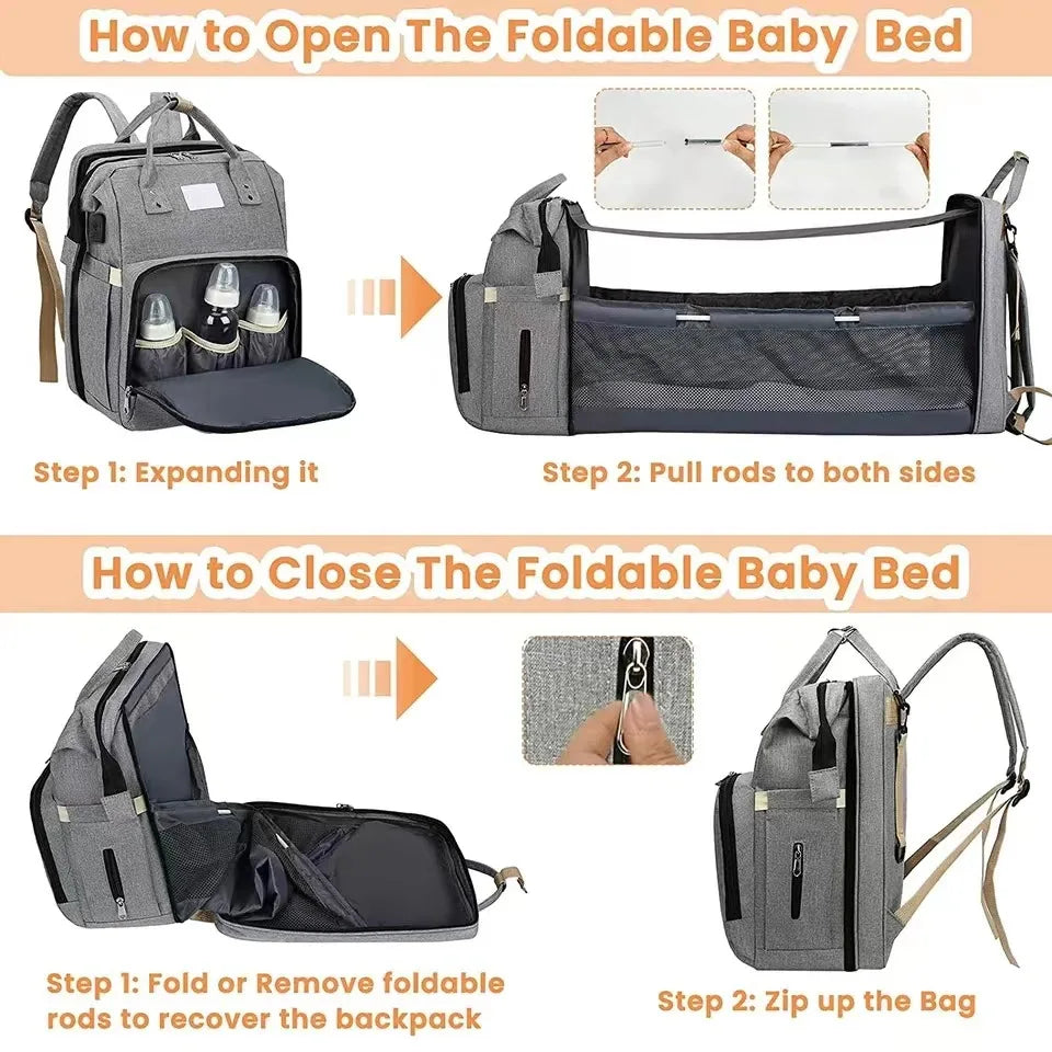 Lumina Haven™ Travel Backpack