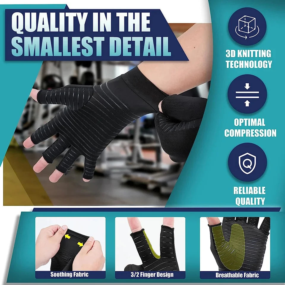 WarmGrip™ CopperFlex Therapy Gloves