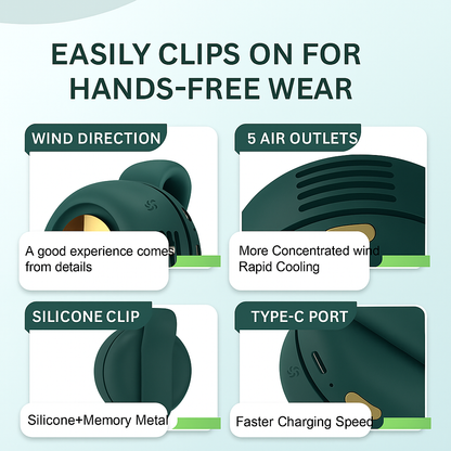 BreezeBuddy Clip Fan