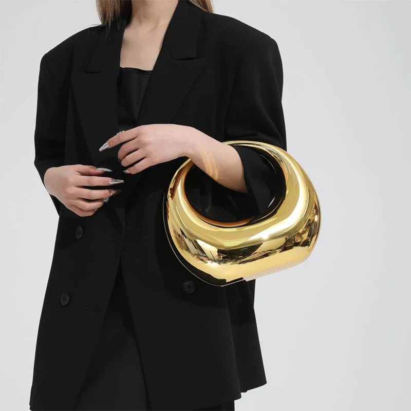Moon Glow Acrylic Clutch Bag