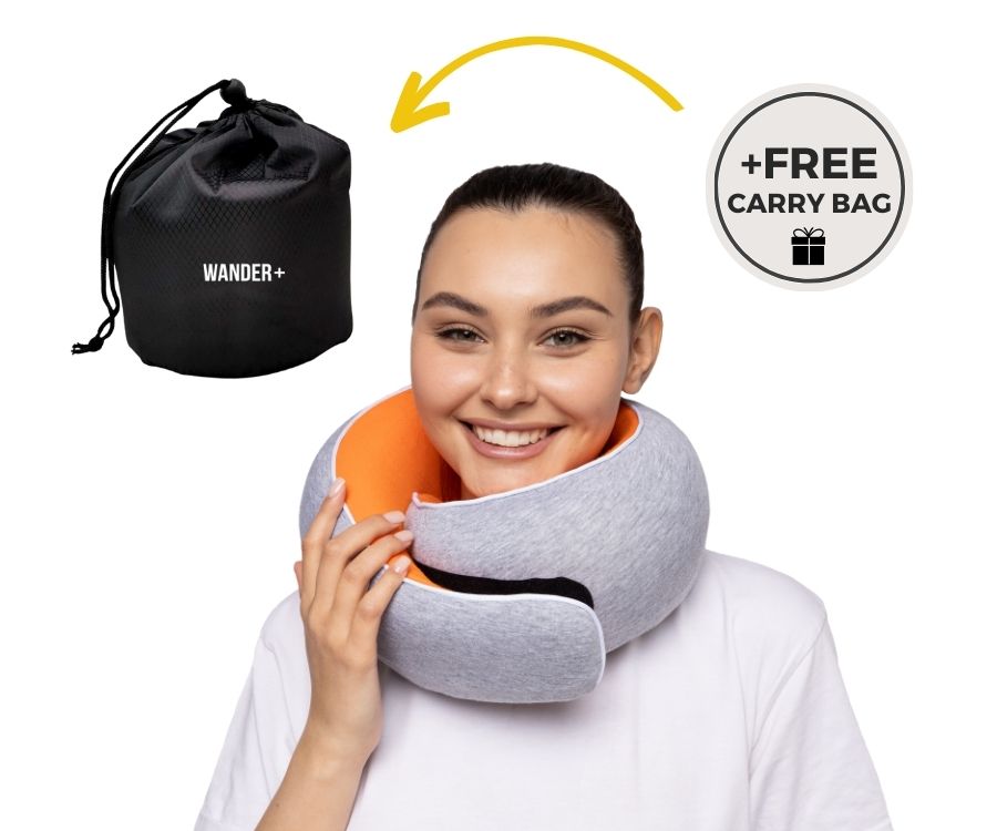 WANDER Plus Travel Comfort Pillow
