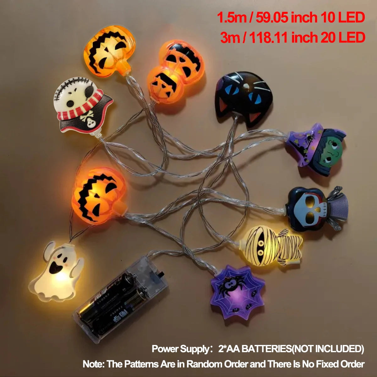 Halloween Glow String Lights