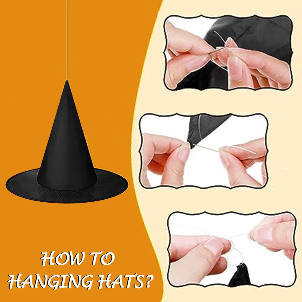 Magical Floating Witch Hats
