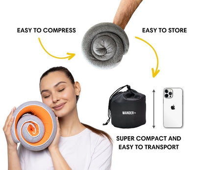 WANDER Plus Travel Comfort Pillow