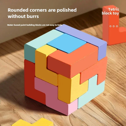 Colorful Kids' Puzzle Blocks