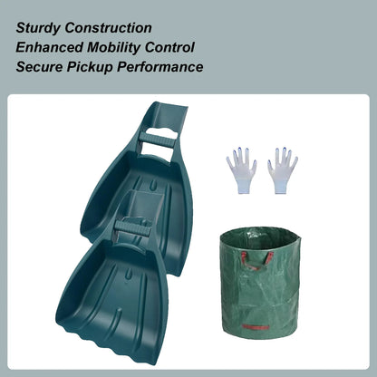 EasyGrab Garden Leaf Scoop Kit