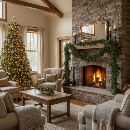 Evergreen Cedar Garland Delight