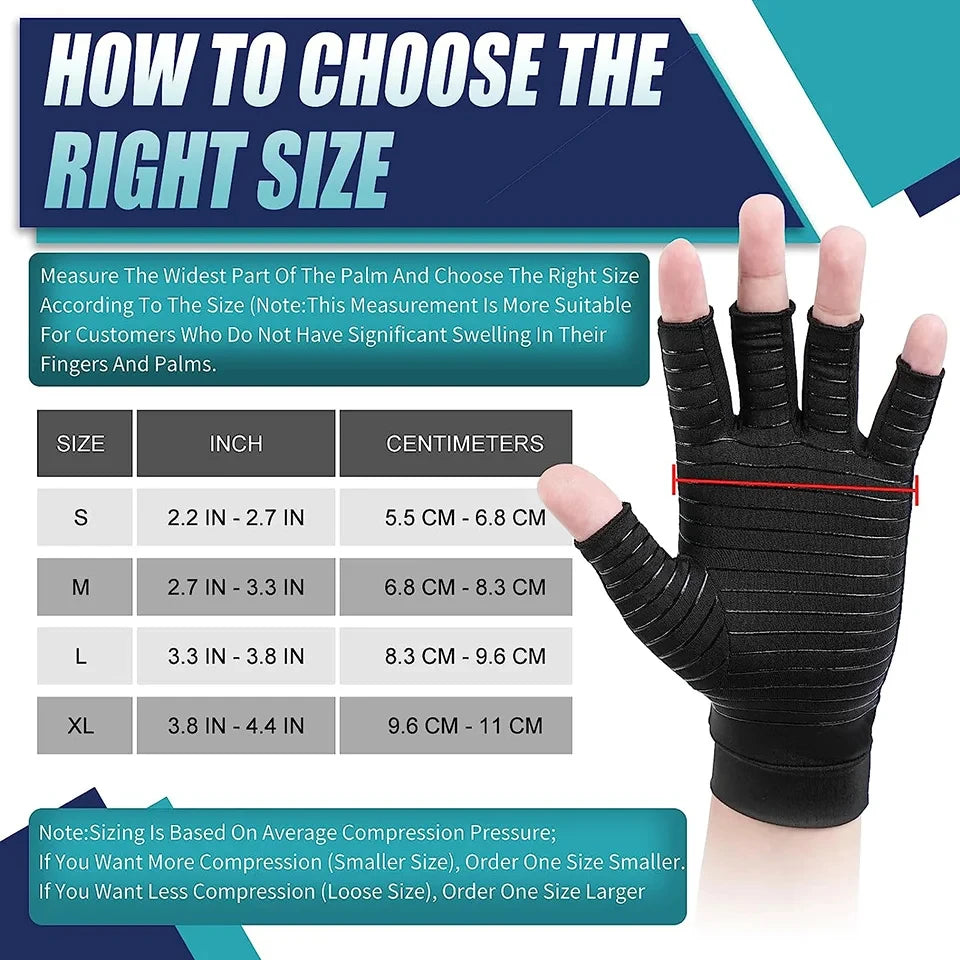 WarmGrip™ CopperFlex Therapy Gloves