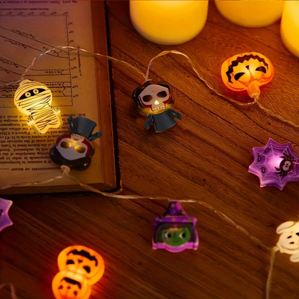Halloween Glow String Lights
