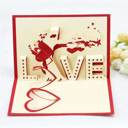 Pop-Up Love Greeting Card