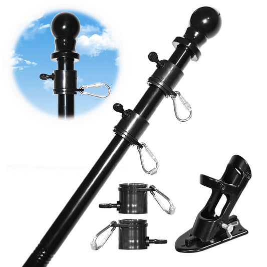 All Weather Stainless House Flagpole