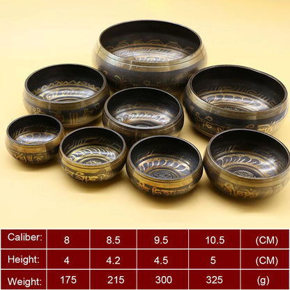Lotus Harmony Singing Bowl Set