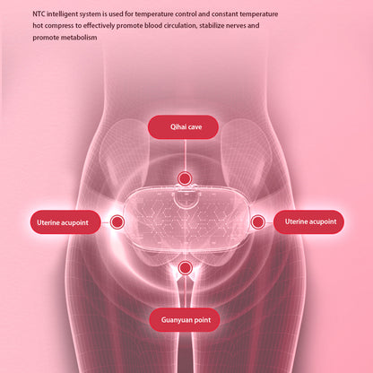 Soothing Abdominal Massage Belt with NTC Technology