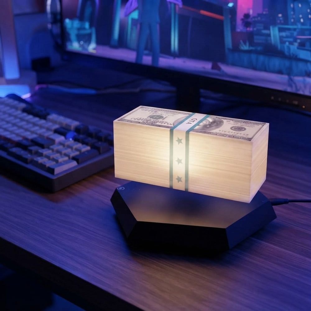 Floating Money Stack LED Lamp™