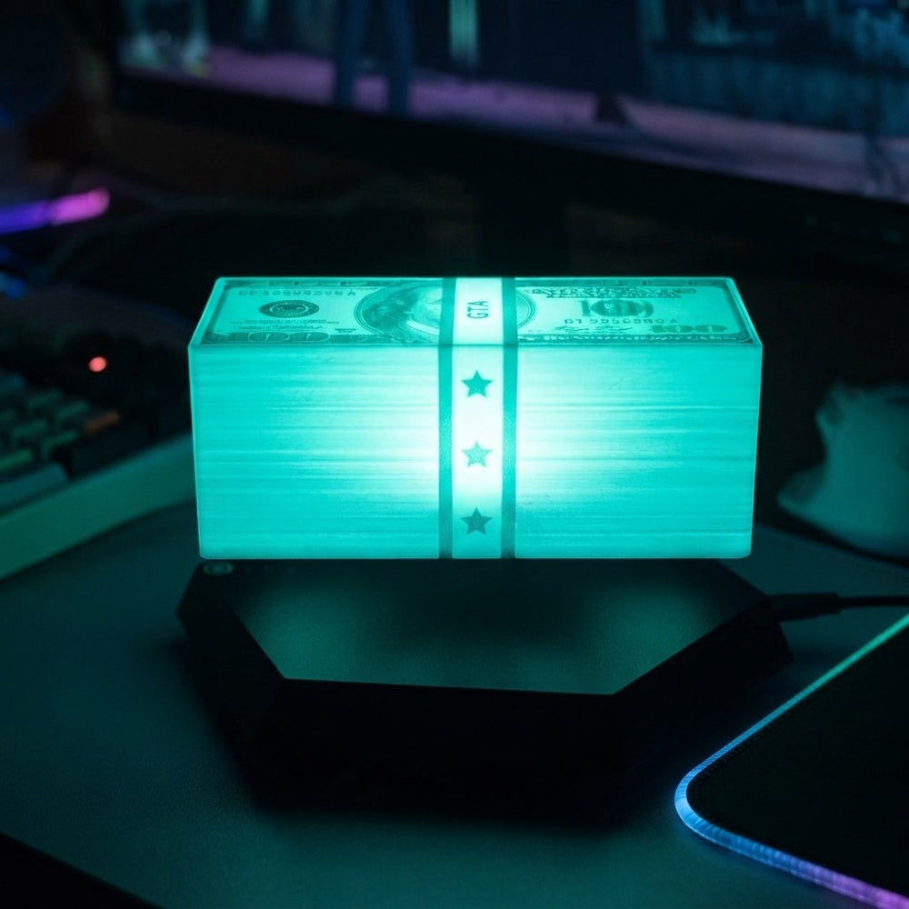 Floating Money Stack LED Lamp™