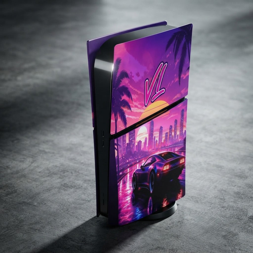 Vice Nights PS5™ Console Faceplate