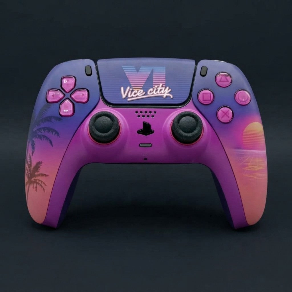 Sunset City™ PS5 Controller Shell