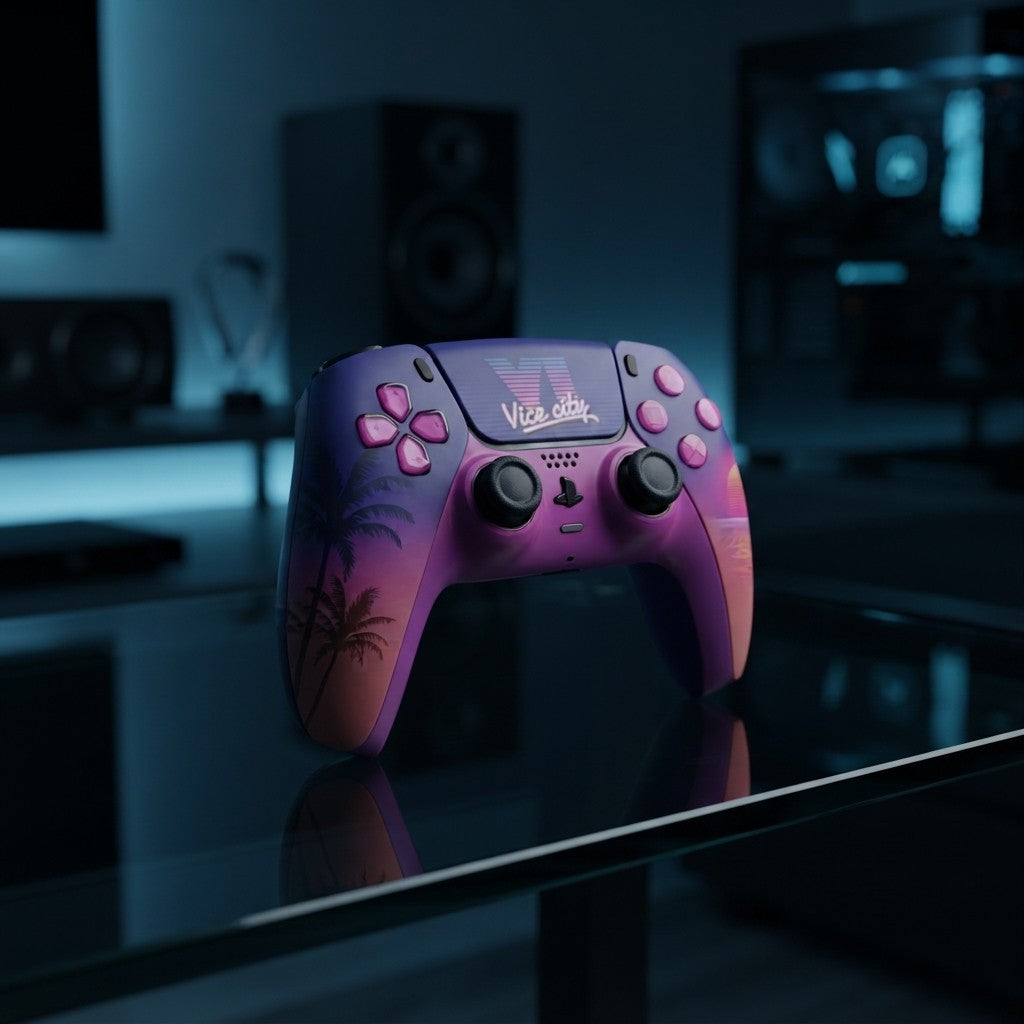 Sunset City™ PS5 Controller Shell