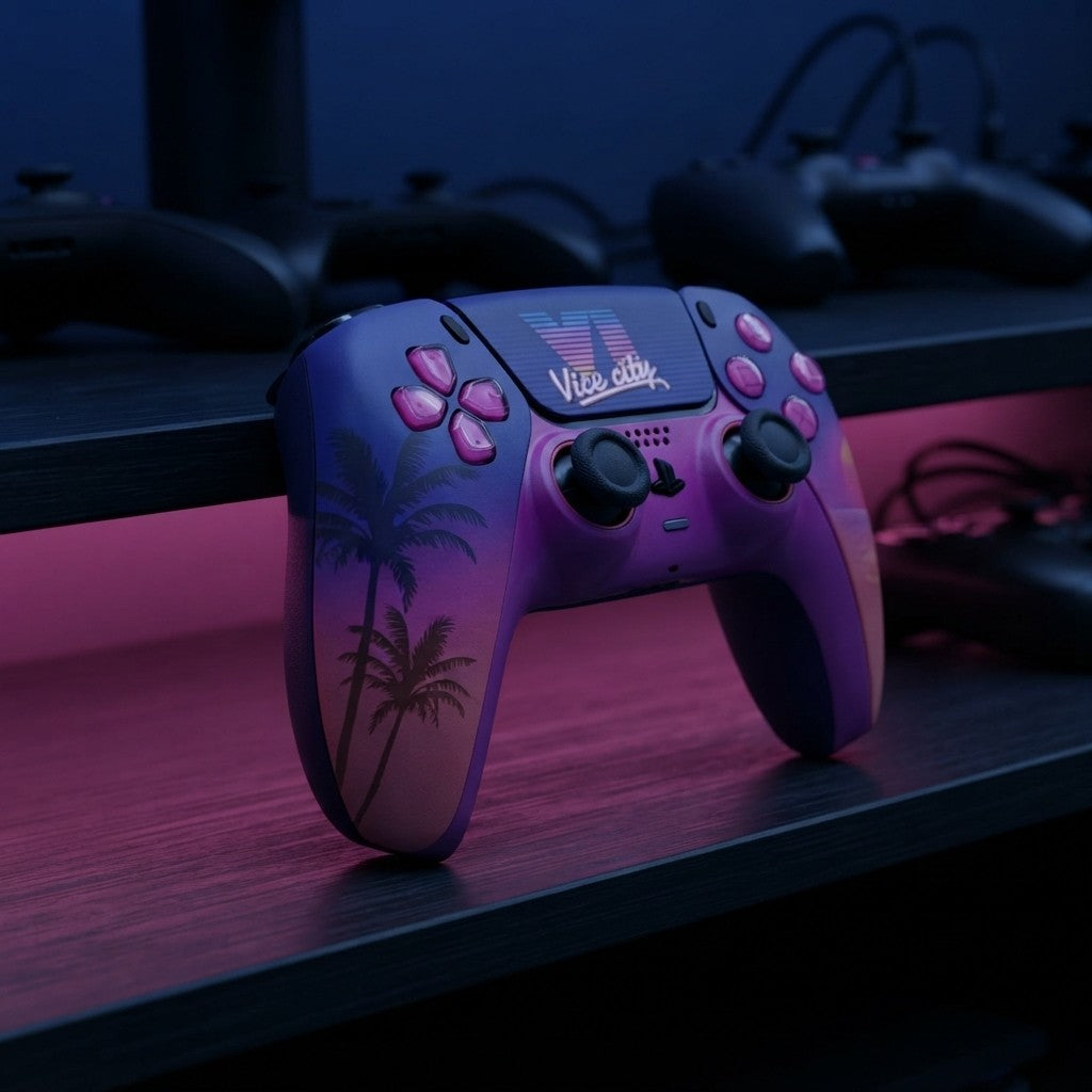 Sunset City™ PS5 Controller Shell