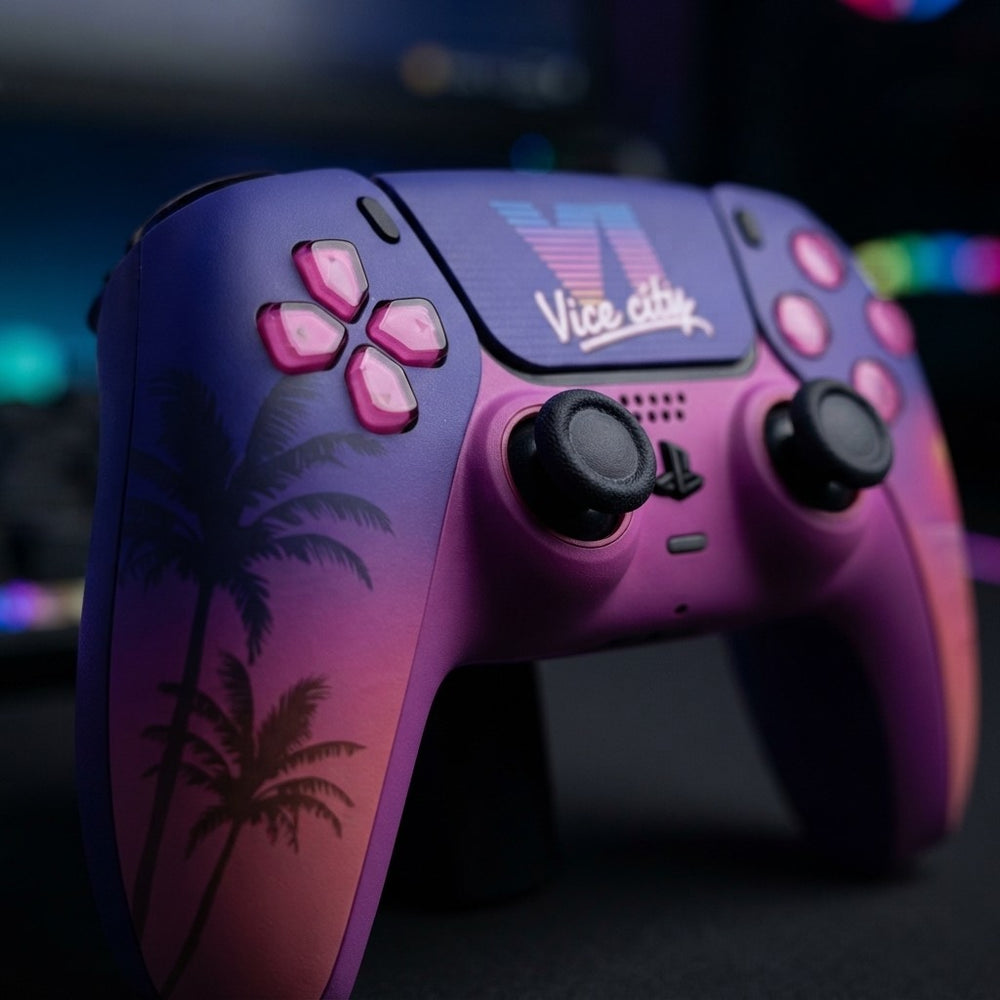 Sunset City™ PS5 Controller Shell