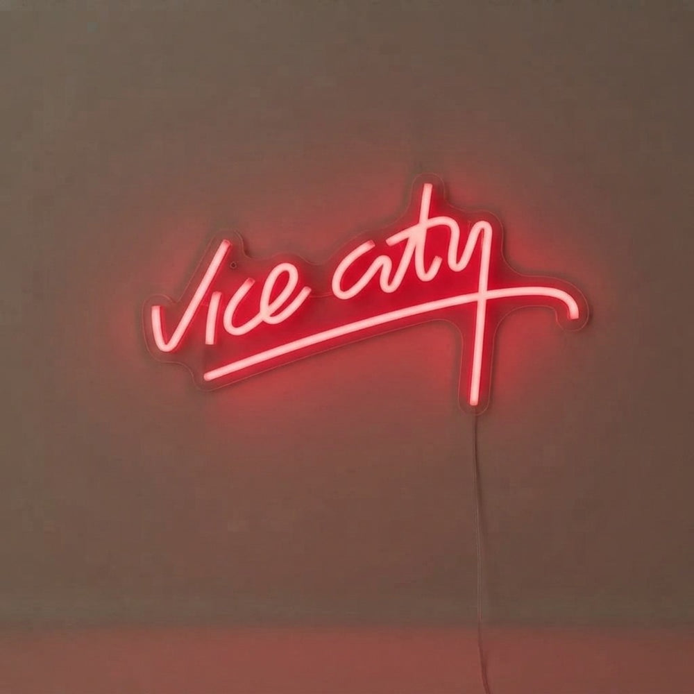 Vice City Neon Gaming Sign