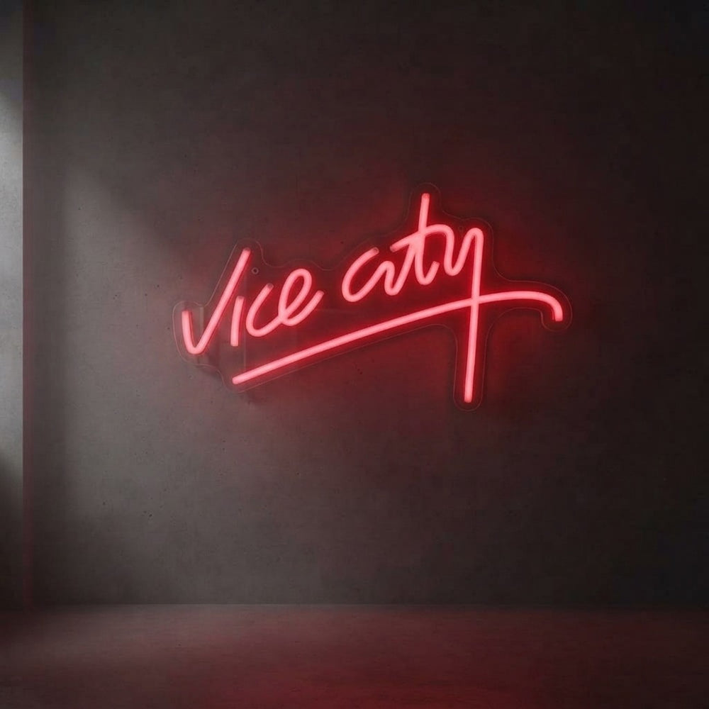Vice City Neon Gaming Sign