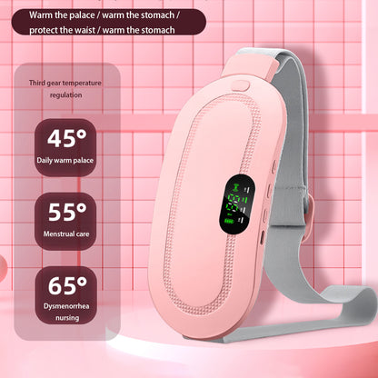 Soothing Abdominal Massage Belt with NTC Technology